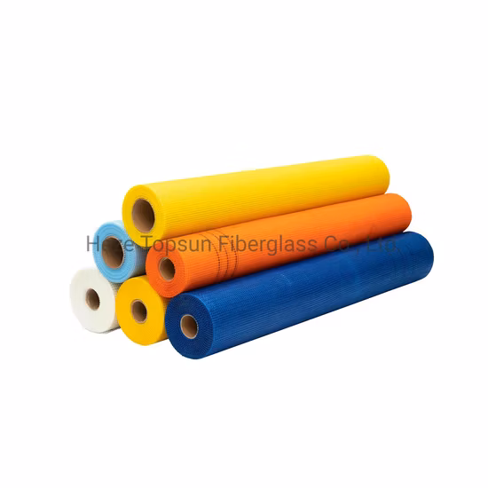 Maille résistante de fibre de verre d'alcali de l'usine 110GSM pour le panneau de mousse d'ENV de mur