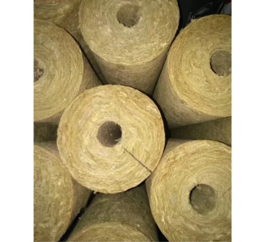 Produits en fibre d'isolation thermique réfractaire Type de tuyau en laine de roche ignifuge Fisher Price